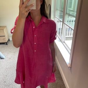 J. McLaughlin Fuchsia Mini Dress